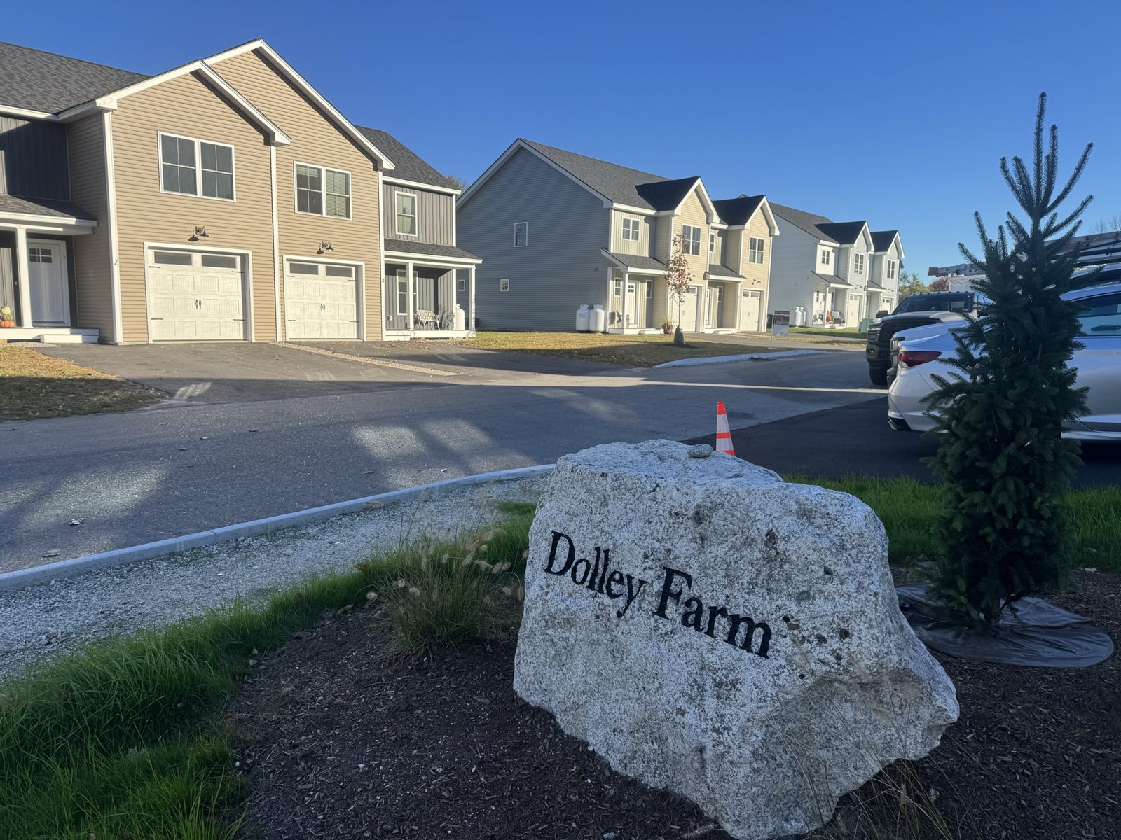 Subdivisions: Woods crew and equipment on the job