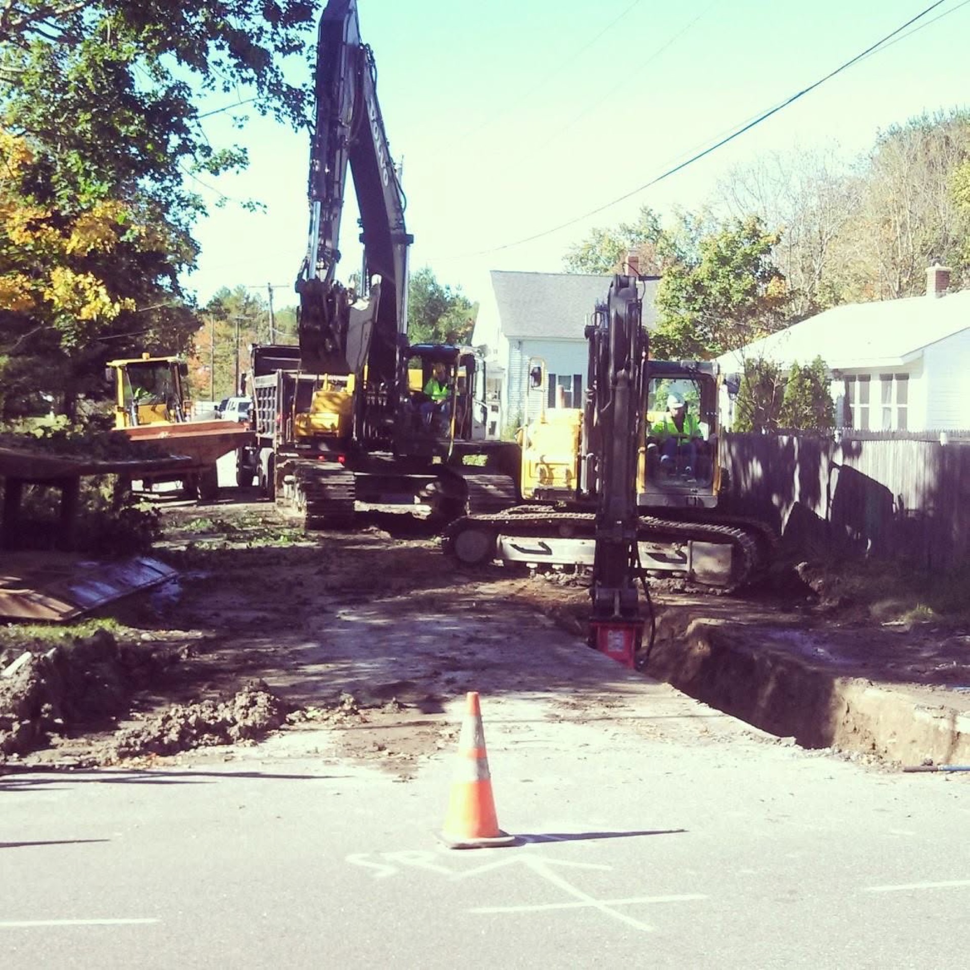 Mallison Street sewer