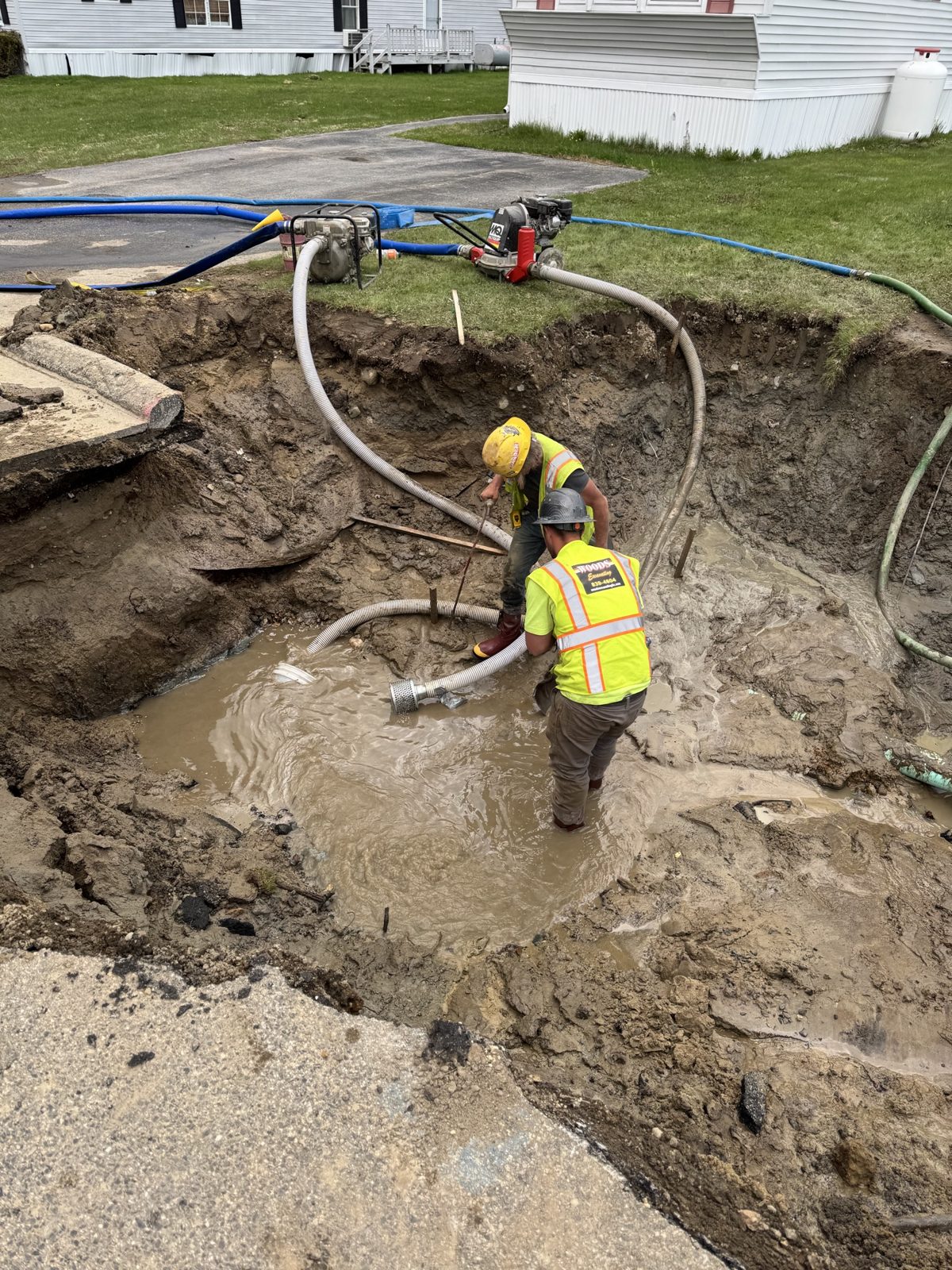 Emergency Response: Woods crew and equipment on the job