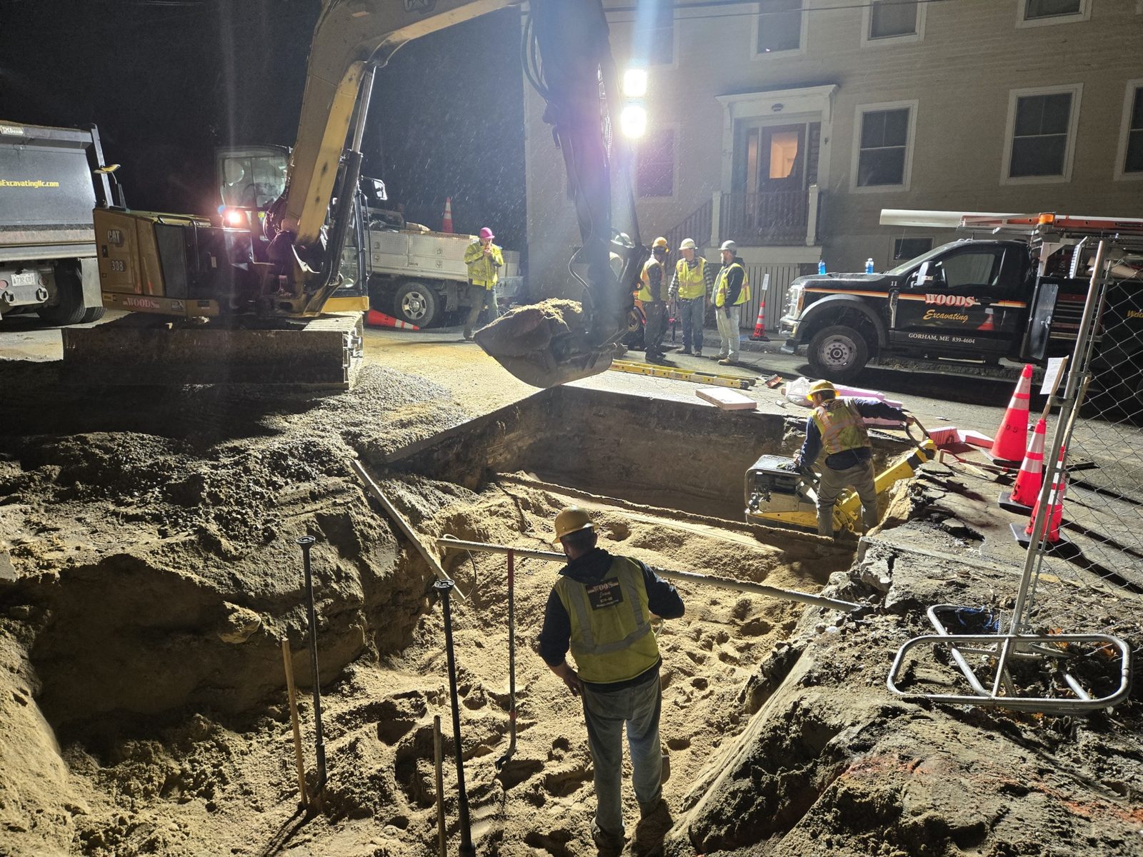 Emergency Response: Woods crew and equipment on the job