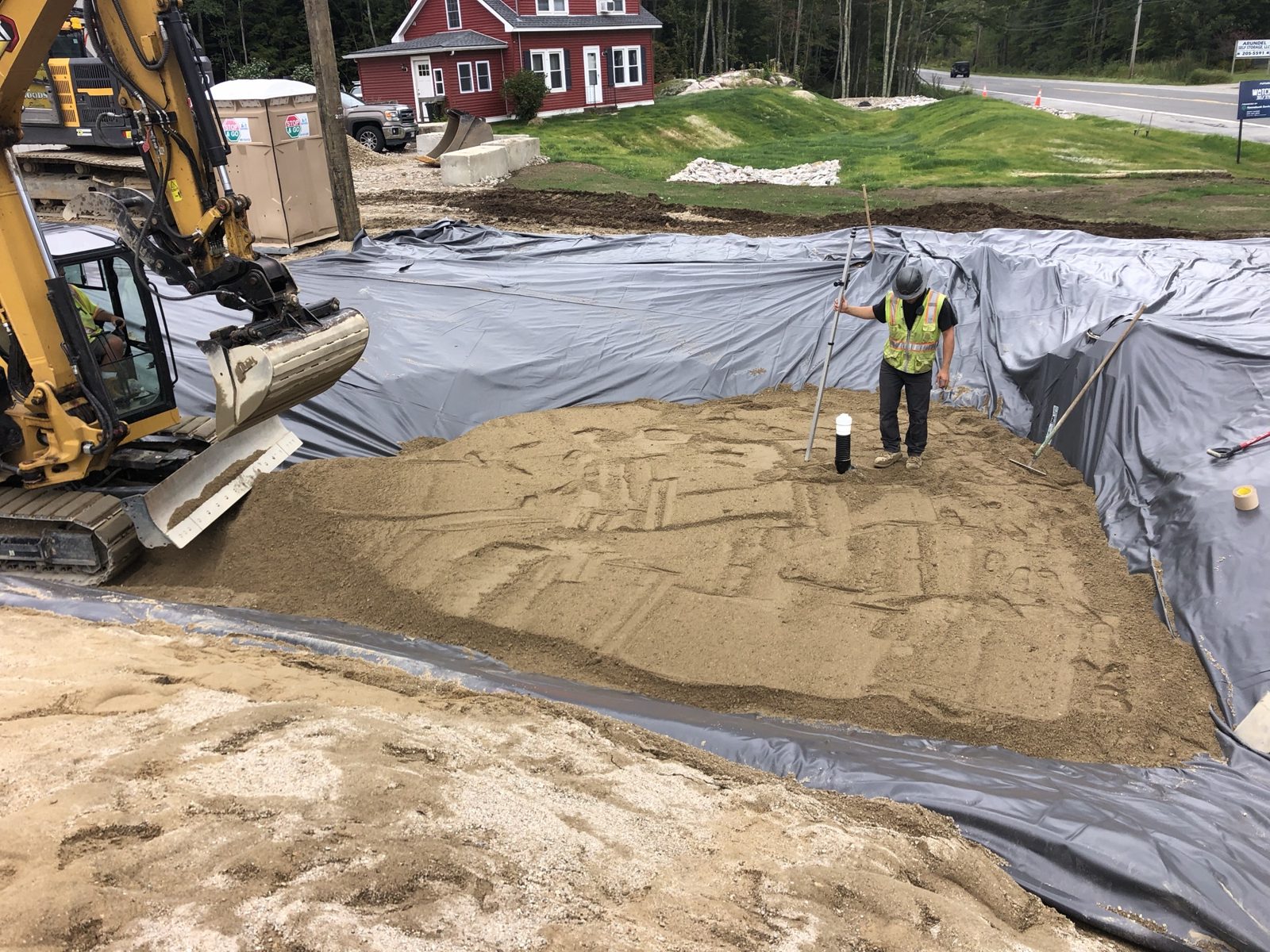 Storm Water: Woods crew and equipment on the job