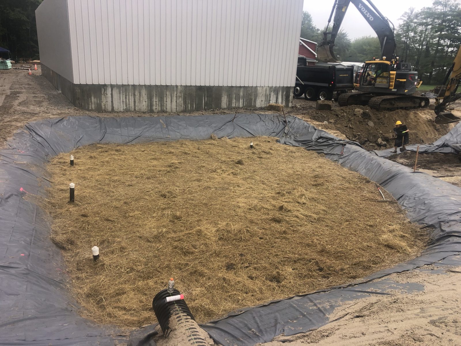 Storm Water: Woods crew and equipment on the job