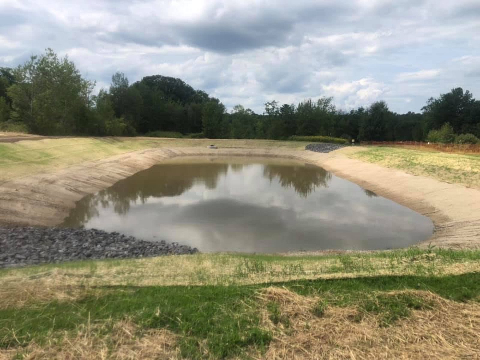 Storm Water: Woods crew and equipment on the job